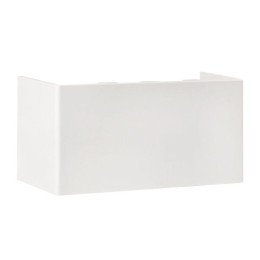 Соединитель (100х40) (2 шт) белый-Plast 
