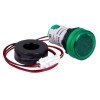 ed16-22avd-g EKF - Индикатор значения тока и напряжения зеленый ED16-22AVD 100А PROxima в комплекте с трансформатором тока