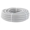 tg-z-25-10m EKF - Труба гофр. ПВХ с протяжкой d25 мм (10 м) серая-Plast