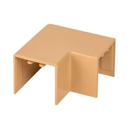 Поворот 90 гр. (25х25) (4 шт) светлое дерево-Plast 

