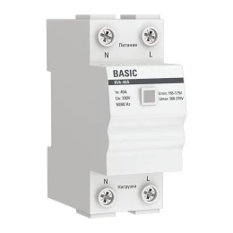 Реле напряжения (сквозное подкл.) RVb-40A Basic