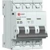 M636325B EKF - Автоматический выключатель 3P 25А (B) 6кА ВА 47-63N PROxima
