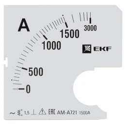 Шкала сменная для A721 1500/5А-1,5 PROxima