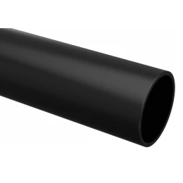 Труба гладкая ПВХ жесткая d25 мм (3 м) (111 м/уп) черная-Plast