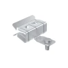 ZB8-14-V6x9G EKF - Зажим балочный 8-14 мм с отгибом и винтом М6х9 TDZ
