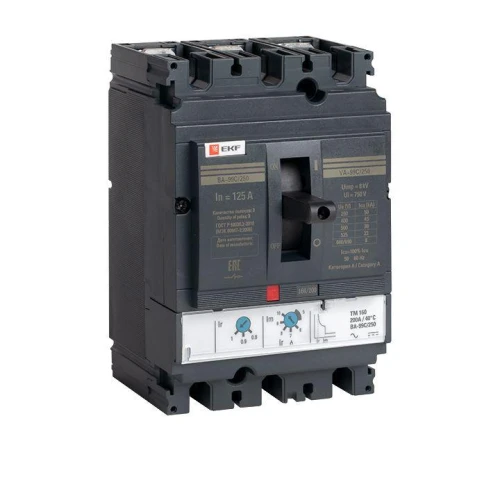 mccb99C-250-125 EKF - Выключатель автоматический ВА-99C 250/125А 3P 45кА
