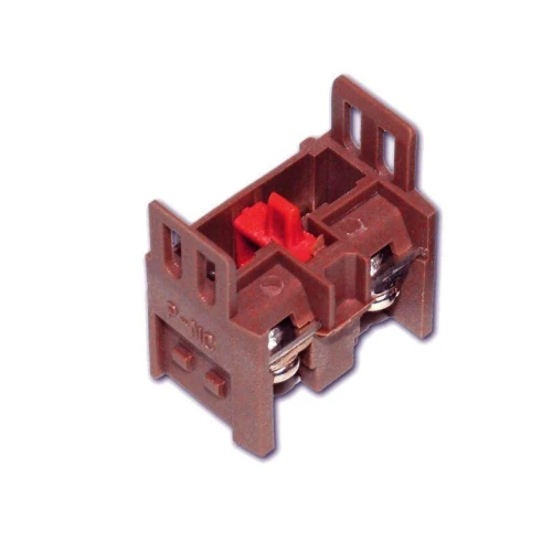 pbn-01-r EKF - Контакт дополнительный для светосигнальной арматуры NC бордовый PROxima
