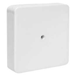 Коробка разветвительная KMP-030-032 наружная (100х100х28) белая PROxima
