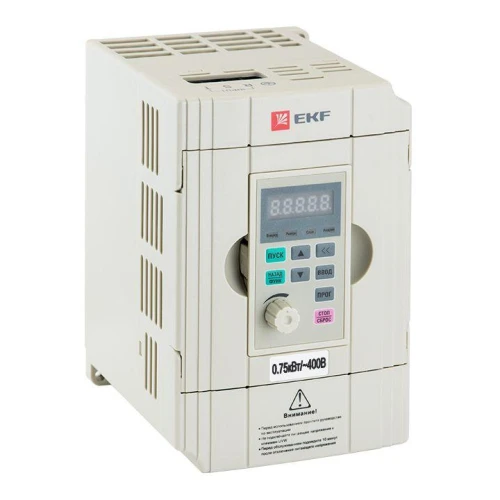 VT100-0R7-3B EKF - Преобразователь частоты 0,75/1,5кВт 3х400В VECTOR-100 PROxima