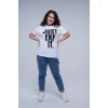 T-shirt_JustEKFit_w_L EKF - Футболка белая Just it L
