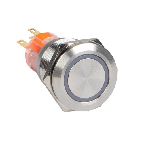 s-pro67-231 EKF - Кнопка S-Pro67 19 мм с фикс. с оранжевой подсв. 230В PROxima