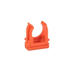 Крепеж-клипса d16 мм (10 шт) оранжевая-Plast
