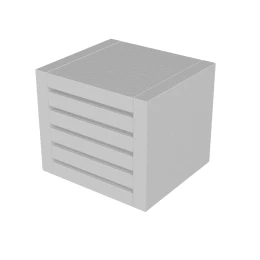 Вентиляционный блок TEHSTRONG VB 100x100x55 (EI 150)