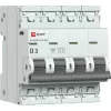 M636403D EKF - Автоматический выключатель 4P 3А (D) 6кА ВА 47-63N PROxima