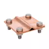 lp-55922-cu EKF - Зажим универсальный полоса 40 - прут 10 (пластина 70*70мм) Cu PROxima