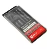 db-h5-2x4 EKF - Набор буров по бетону SDS-plus (5/110, 6/110, 6/160, 8/160, 10/160) 2 резца 4S спираль Master
