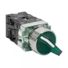 xb2-bk21-g-24 EKF - Переключатель BD21 2P c зеленой подсветкой 24В NO PROxima