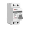 elcb-2-25-10-em-pro EKF - Устройство защитного отключения УЗО ВД-100 2P 25А/ 10мА (электромеханическое) PROxima