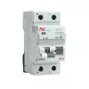 rcbo6-1pn-25B-300-a-av EKF - Дифференциальный автомат DVA-6 1P+N 25А (B) 300мА (A) 6кА AVERES